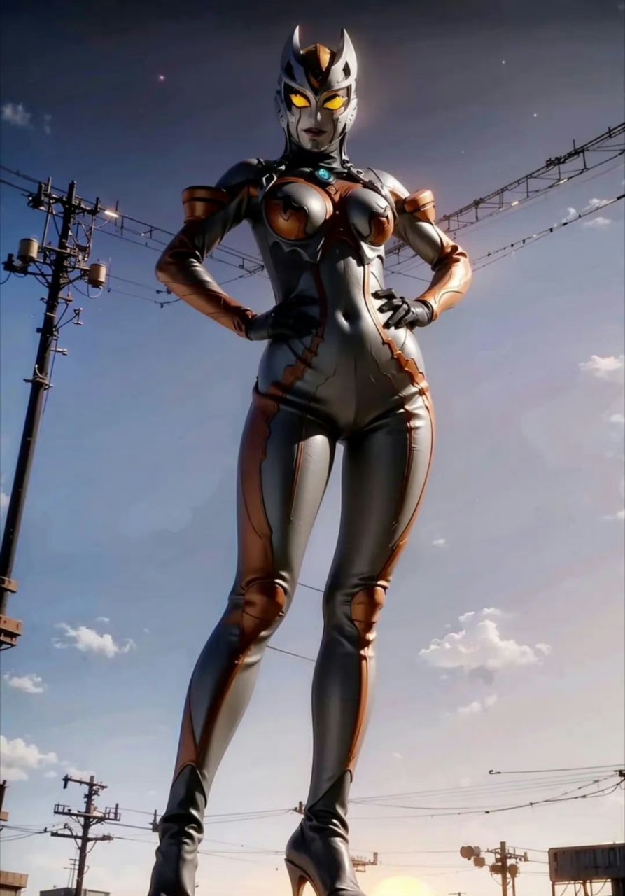 ai作画之卡尔蜜拉#奥特曼