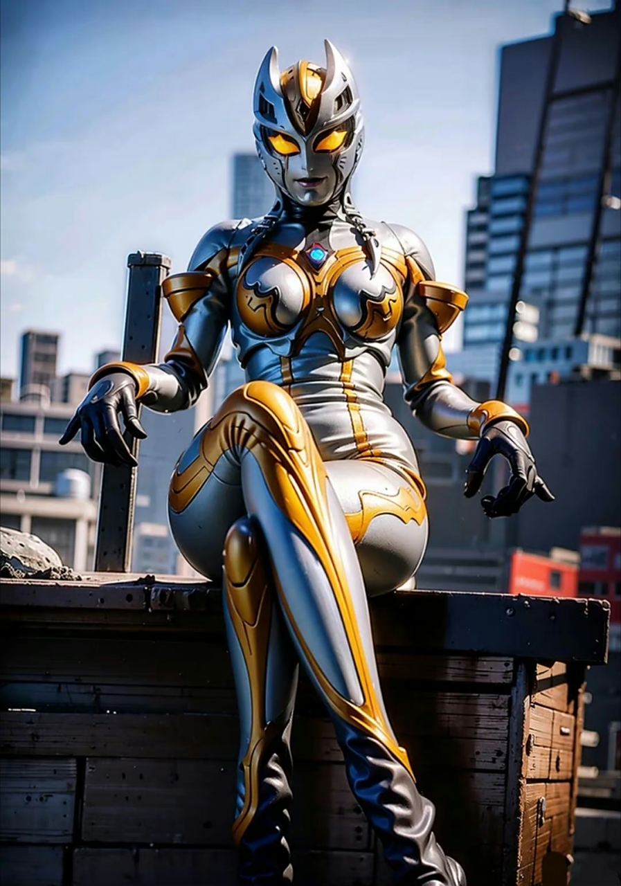 ai作画之卡尔蜜拉#奥特曼