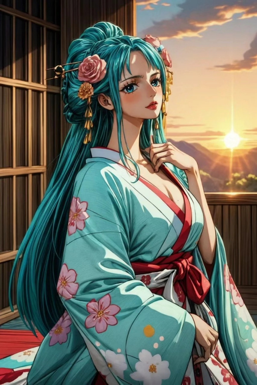 《海贼王》美图壁纸之魅力光月日和