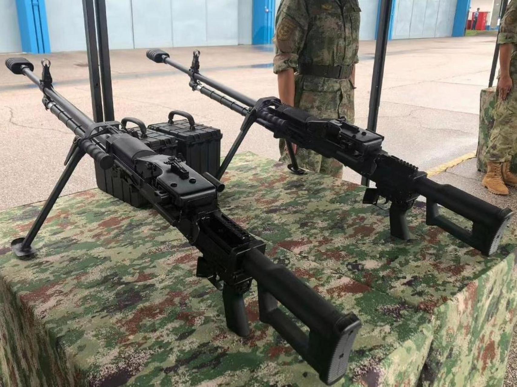 中国新型中口径机枪图片