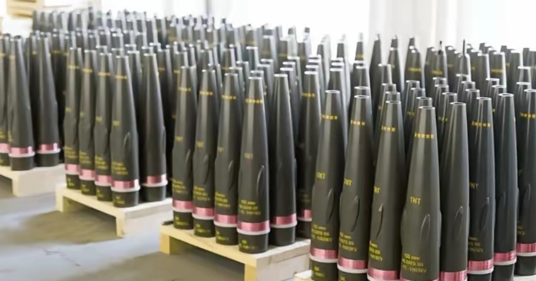 中国155毫米炮弹的日产量可达15万发,这意味着年产量可能超过5000万发