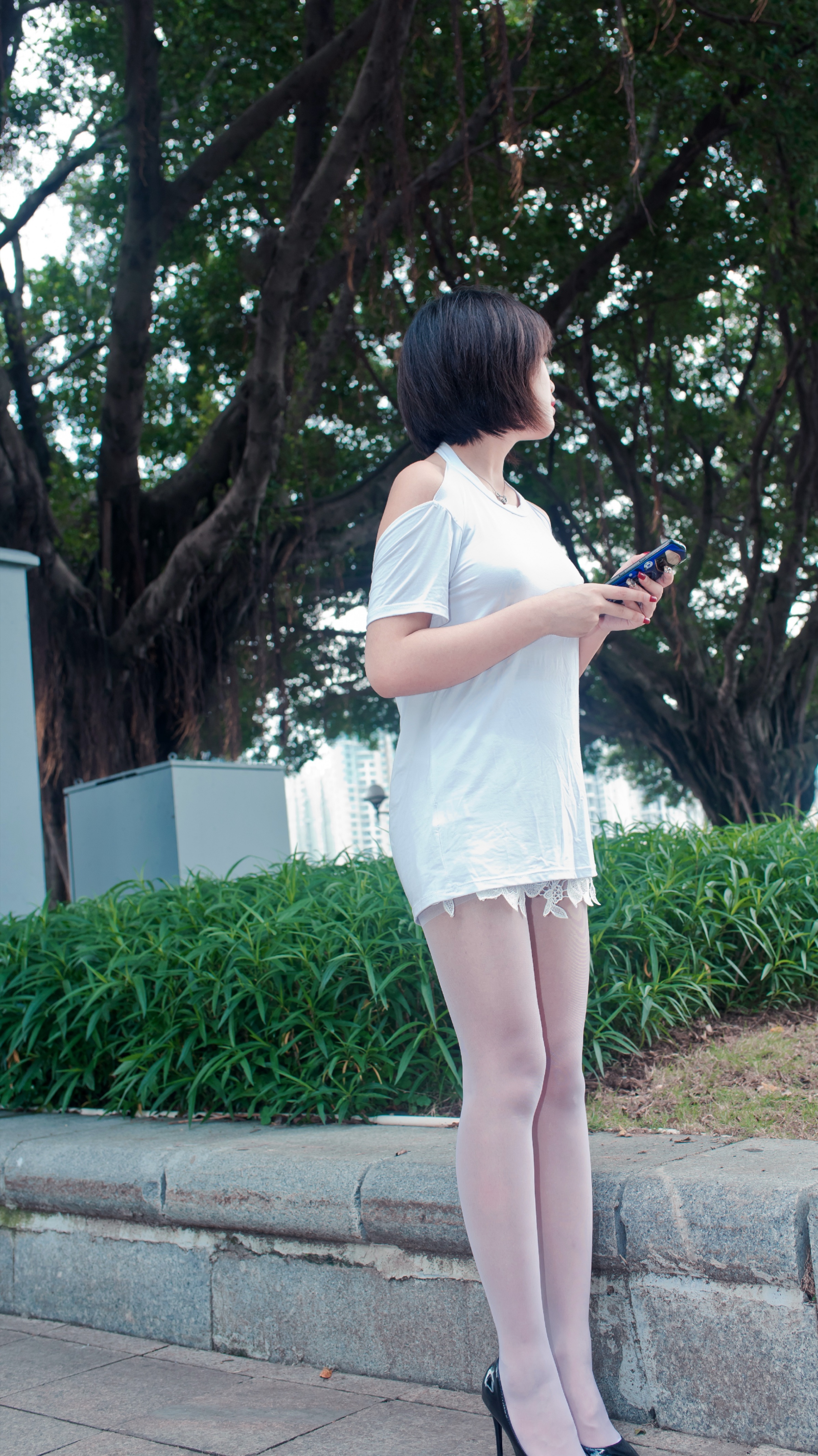 不是仙人曾跨鹤,何缘神女化游虹? 云生石上千寻隐,月满山头百丈通