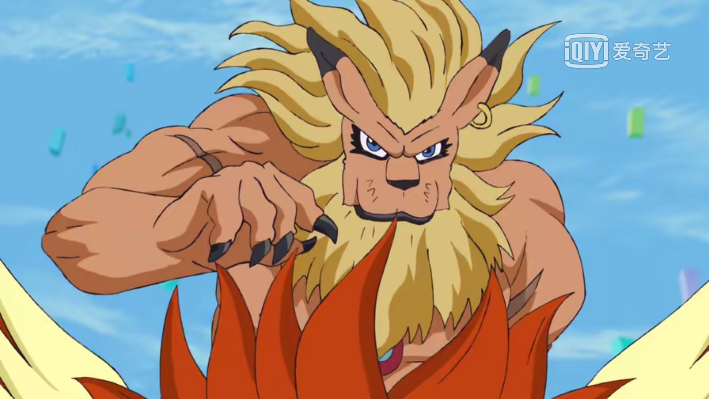 令人期待的便当兽,哦,是狮子兽终于出场了,还带了坐骑和两个小伙伴