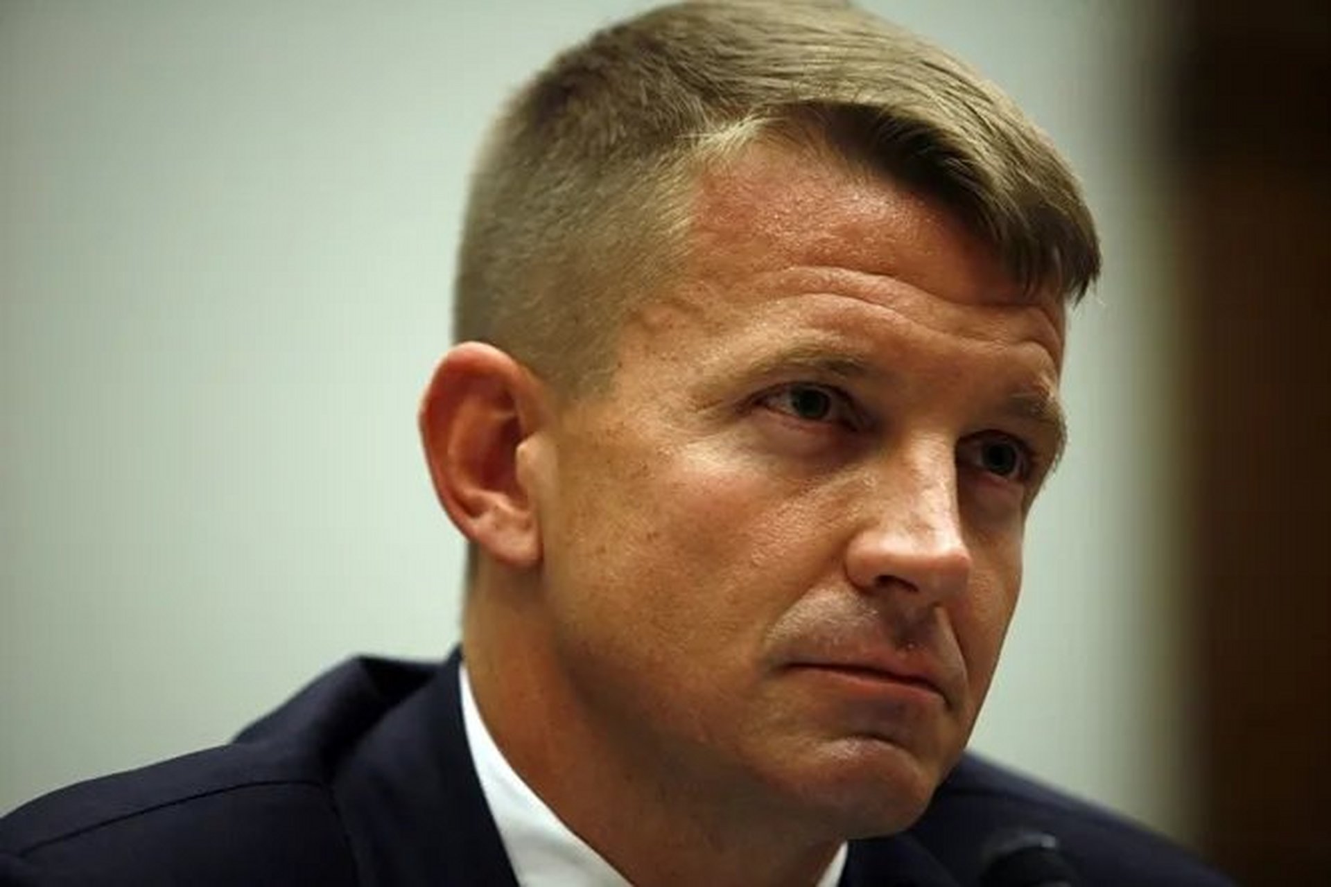 3月2日,在美国雇佣兵组织黑水公司创始人埃里克·普林斯发表看法时