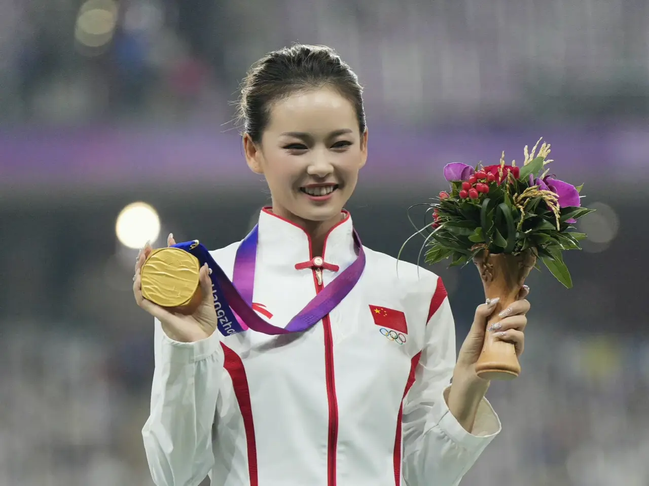 杨家玉夺得女子竞走20公里金牌,第11金!