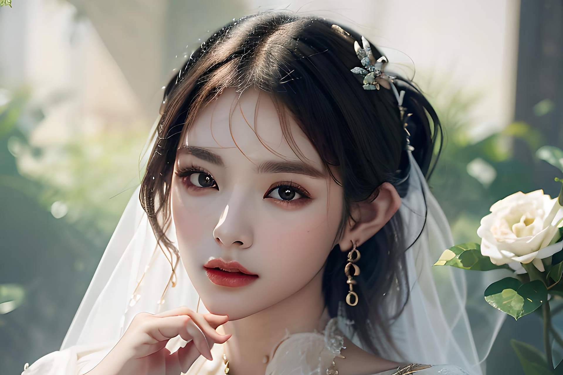 浓颜系美女头像