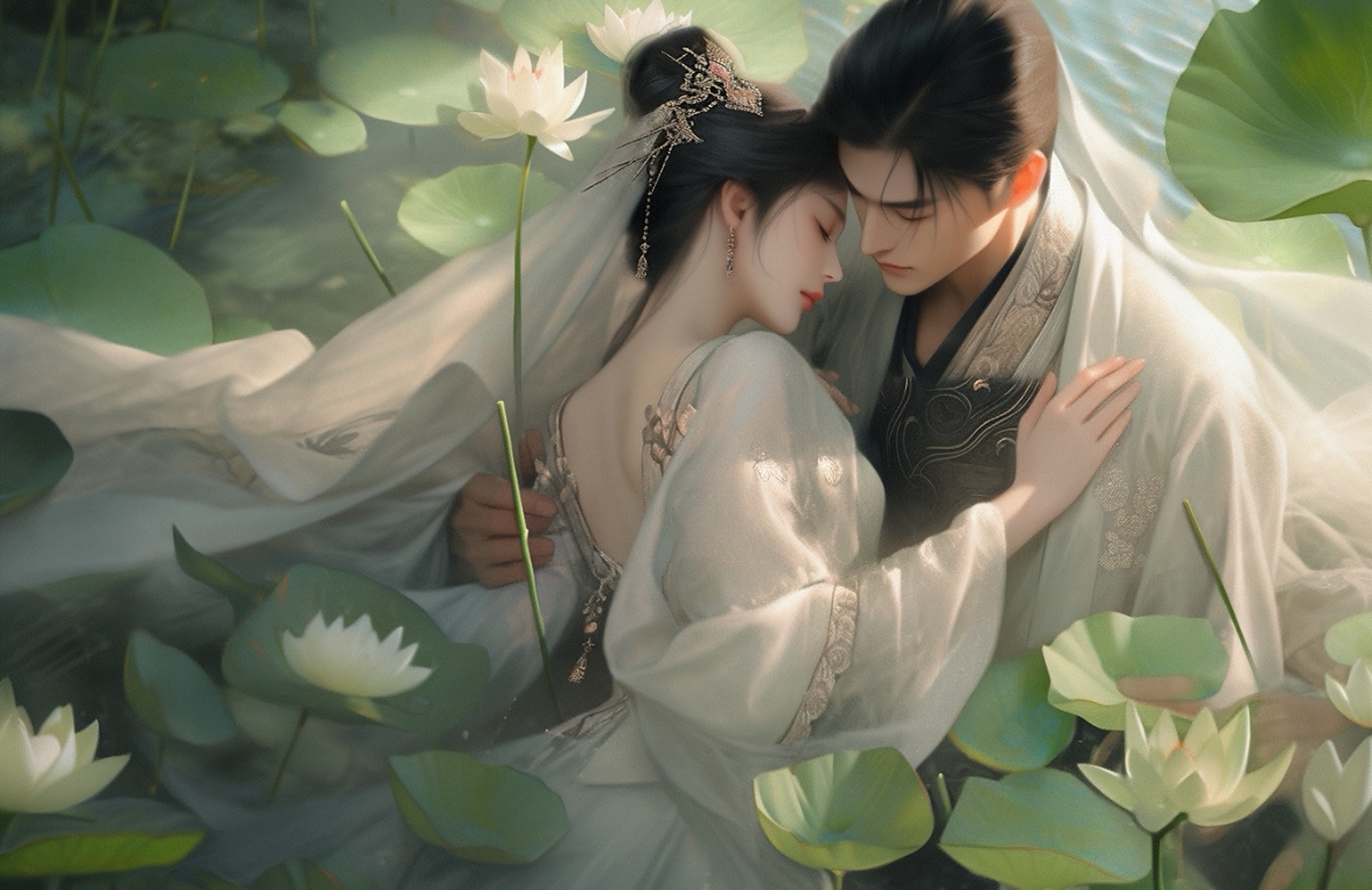 古风才子佳人,郎才女貌