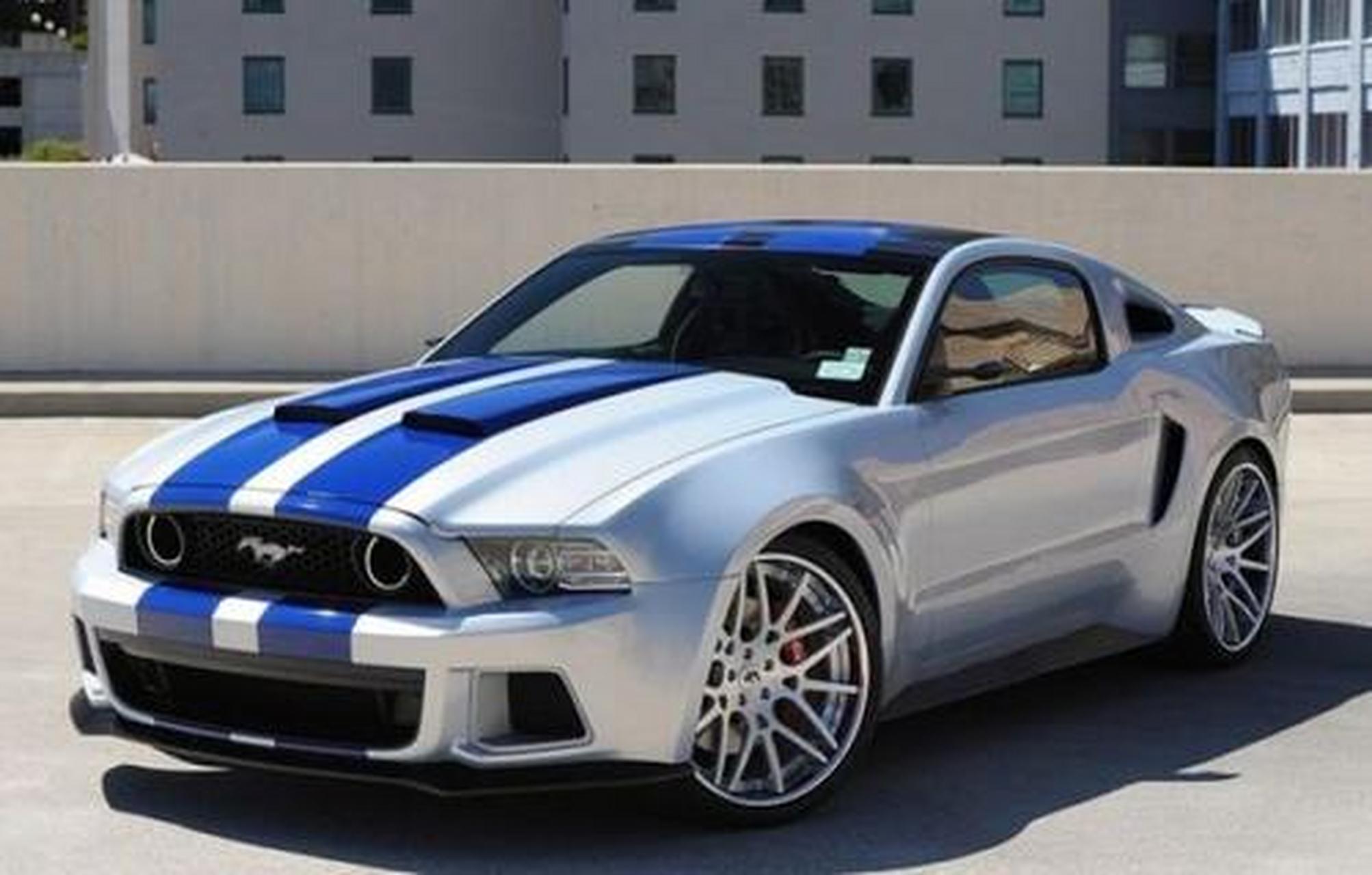 汽车分享:极品飞车座驾—福特野马 shelby gt500(特别改装版)