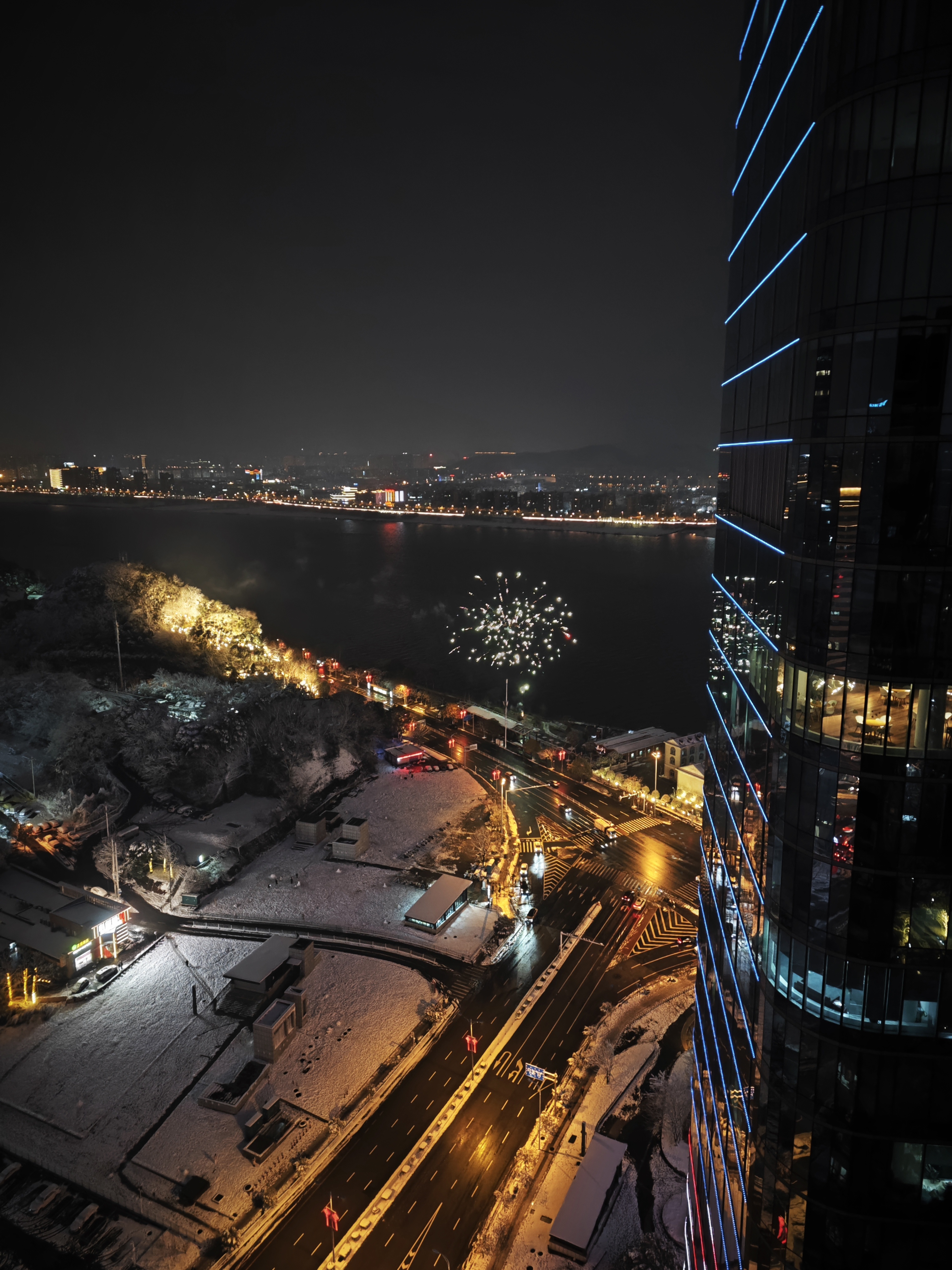 冬季夜景图片真实图片图片