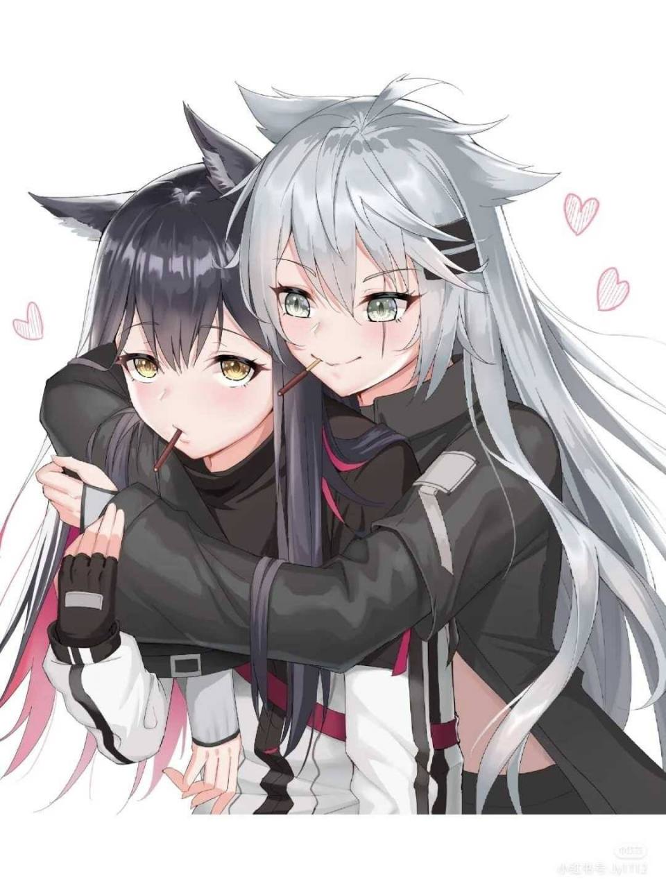 当然,最赞的是 拉普兰德×德克萨斯 啦～! (黑白双狼绝配～!