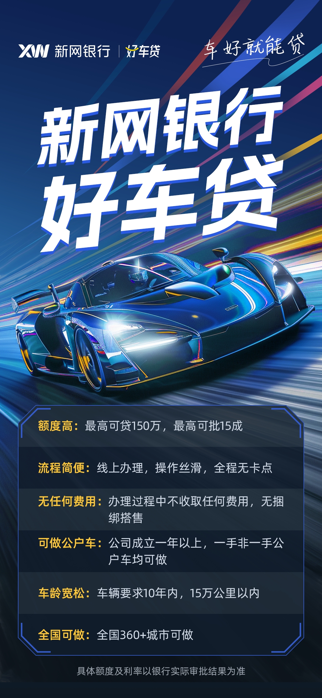 78新网车贷 全款车押大本贷款 额度:   3万—150万 全程87费用
