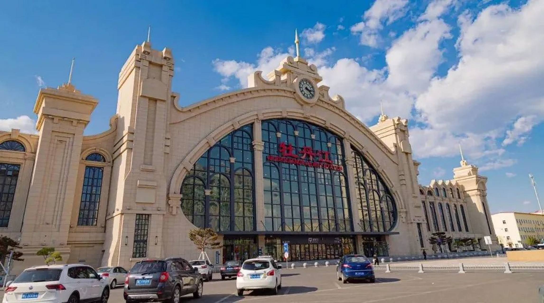 2018年牡丹江高铁火车站!