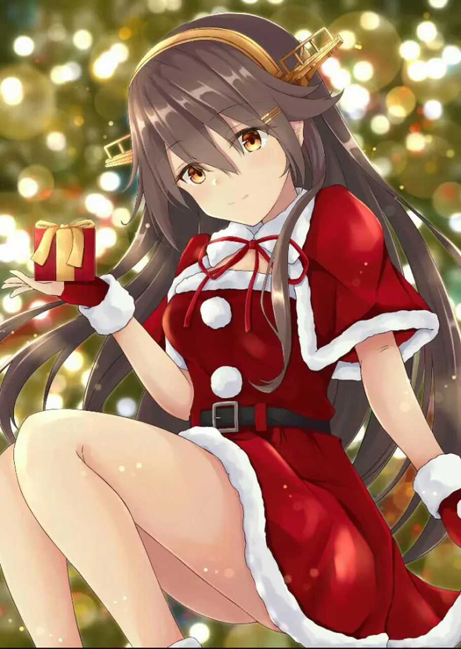 找一下你喜欢的圣诞女朋友! #动漫美图# #动漫头像和壁纸