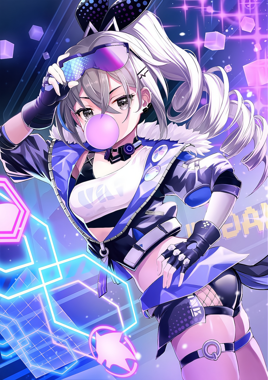 这种风格还是比较酷炫的,不会只有我看上了这件衣服吧[嘻嘻]#二次元美