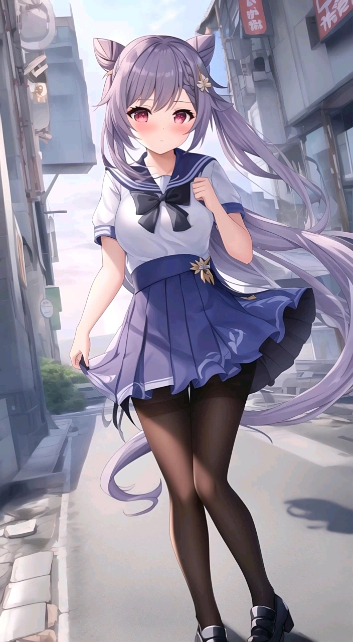 刻晴的丝袜真的顶⊙66⊙! #刻晴