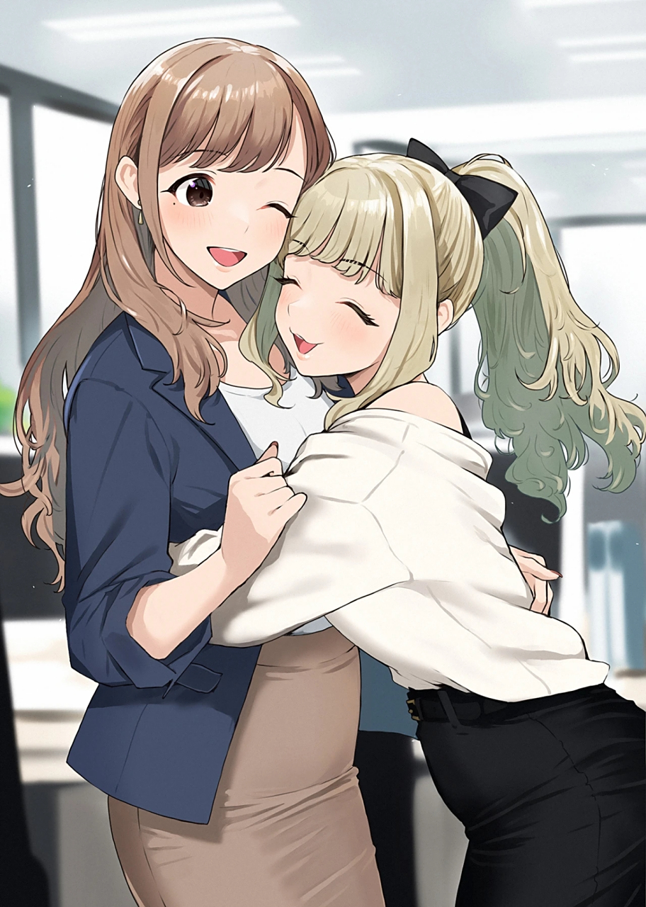 画师:どうしま 近距离贴贴#动漫壁纸# #狂欢夏日