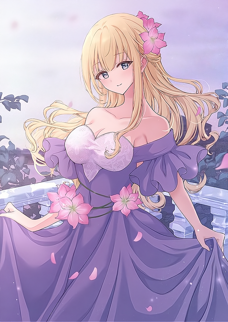 画师:うなぎ団子 好漂亮的裙子#动漫壁纸