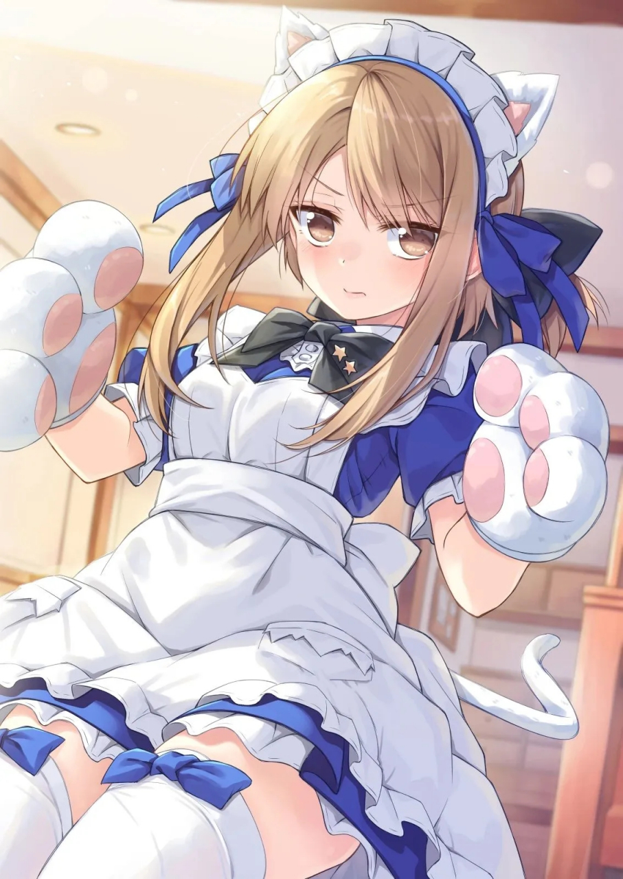 画师:いなたそ71 可爱猫爪#二次元美图