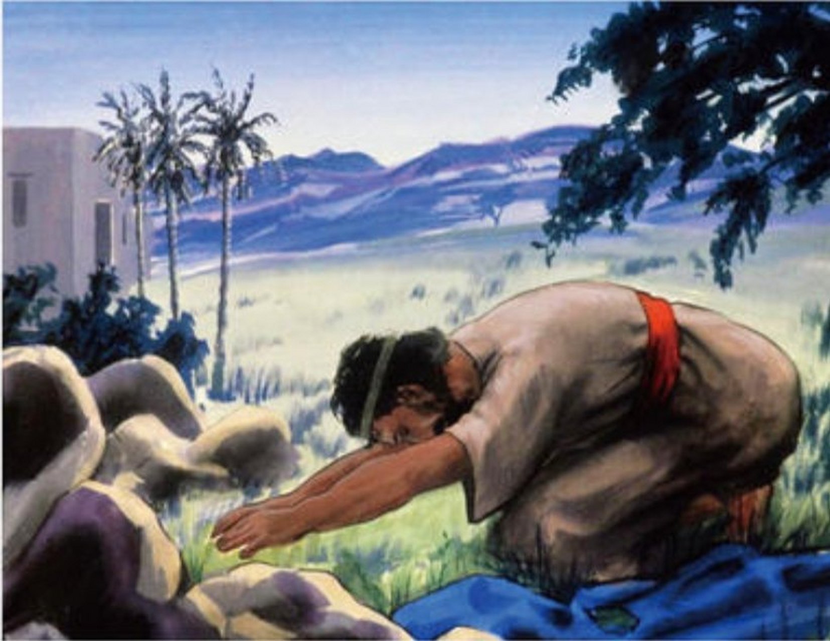 《圣经》【约伯记】第一章21节:         "我赤身出于母胎,也必赤身归