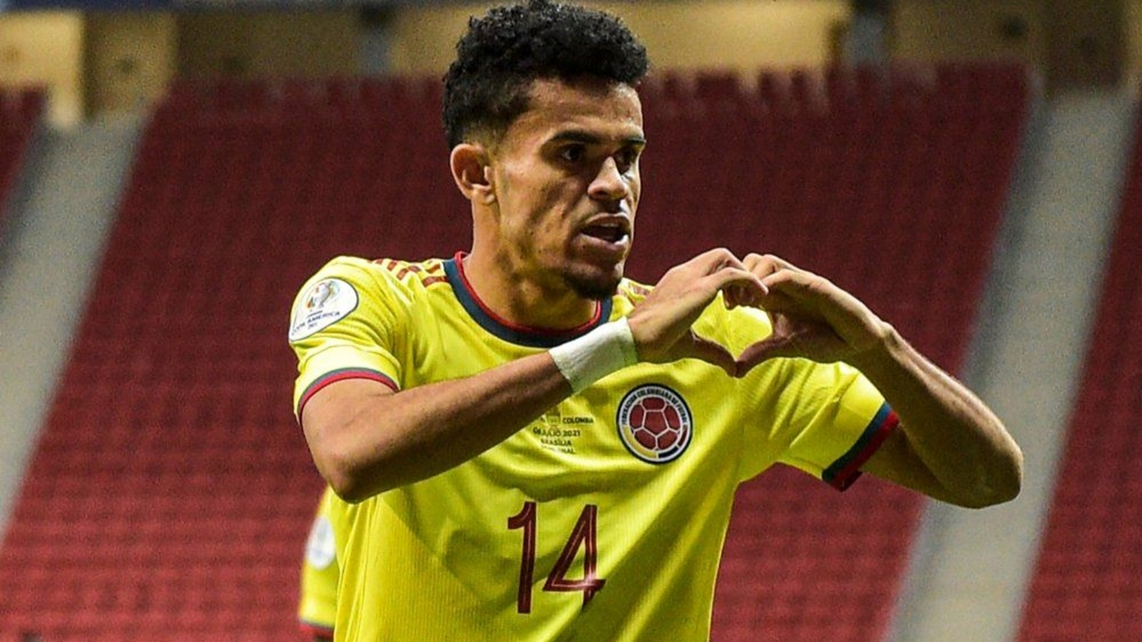 哥伦比亚在世预赛中战胜巴西,梅开二度的路易斯-迪亚斯将进球献给此前