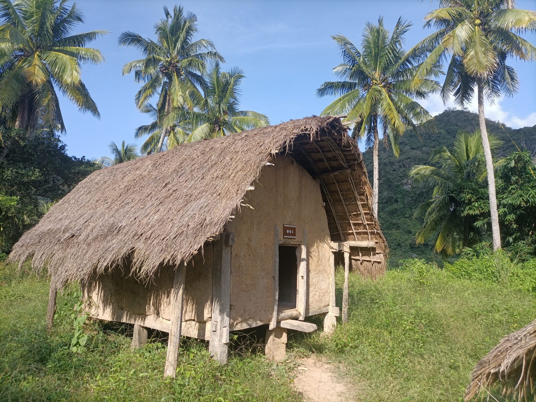 海南省东方市江边乡黎族的船型屋,值得看看.
