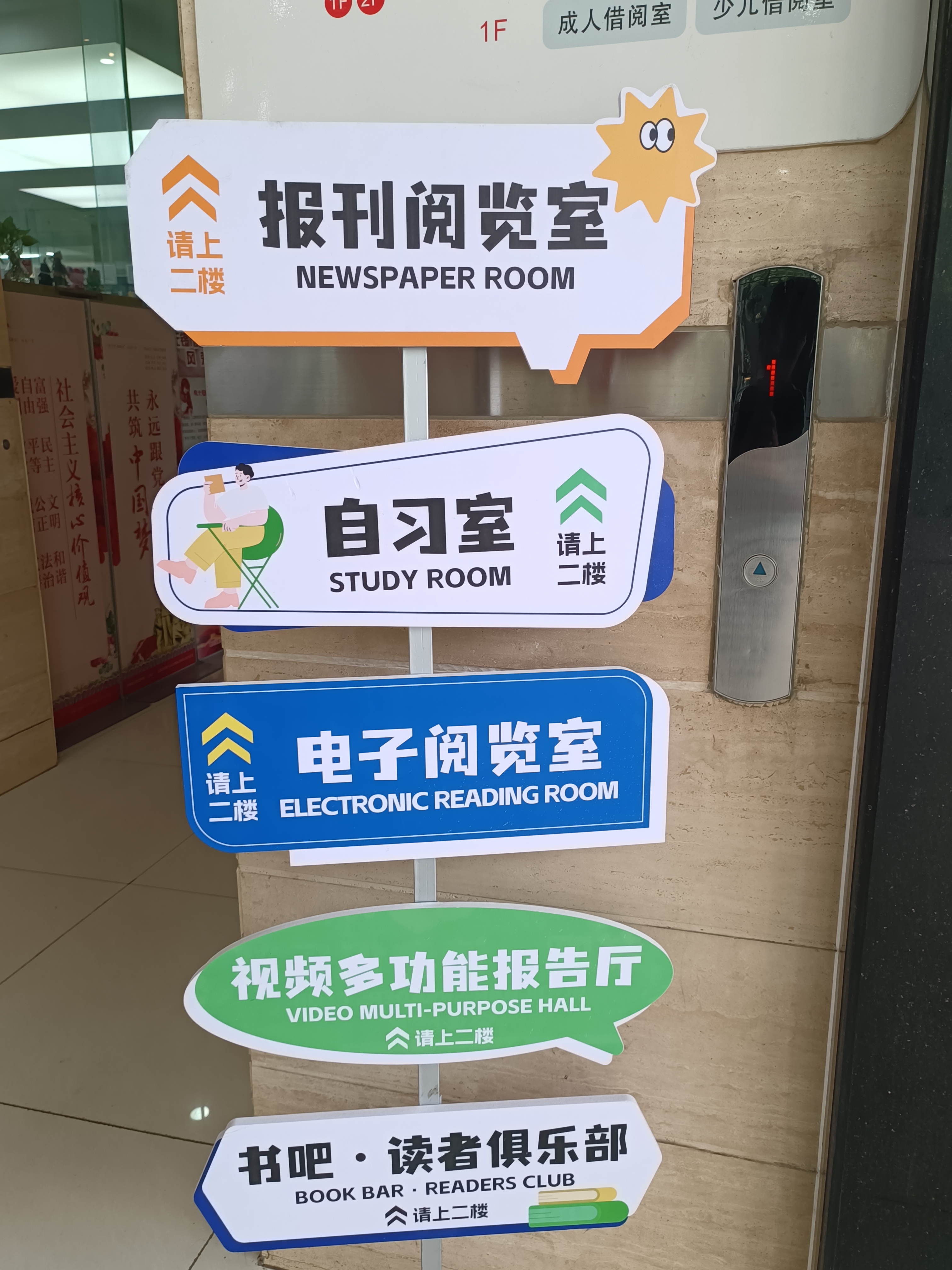图一是图书馆儿童阅览室的一角,就这么多孩子在做题,还有好多孩子看书