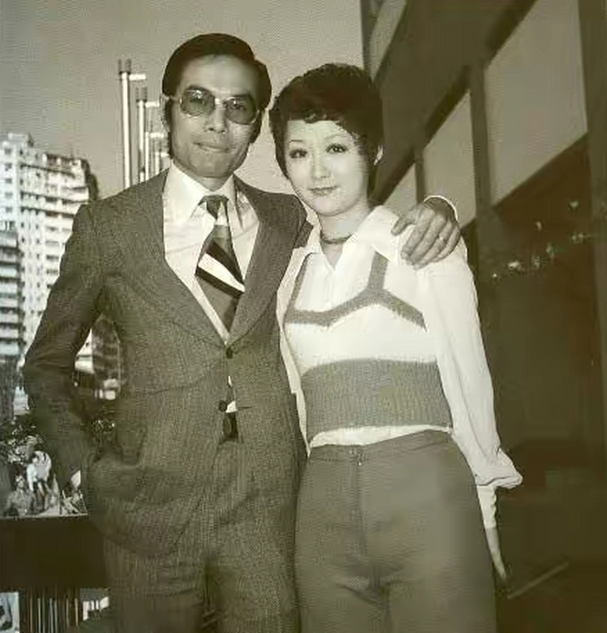 明星老照片,陈鸿烈和潘迎紫,他俩有过短暂的婚姻!