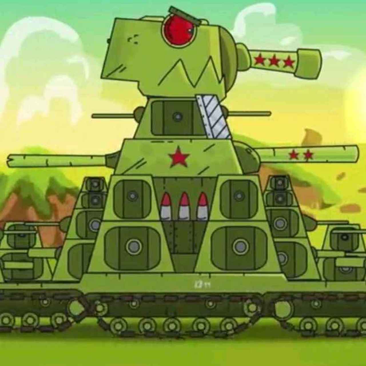 gerand重坦之kv44 kv44是苏联战神,苏系最强重坦.