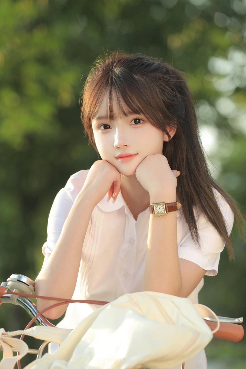 青春少女 阳光 真的太美好啦