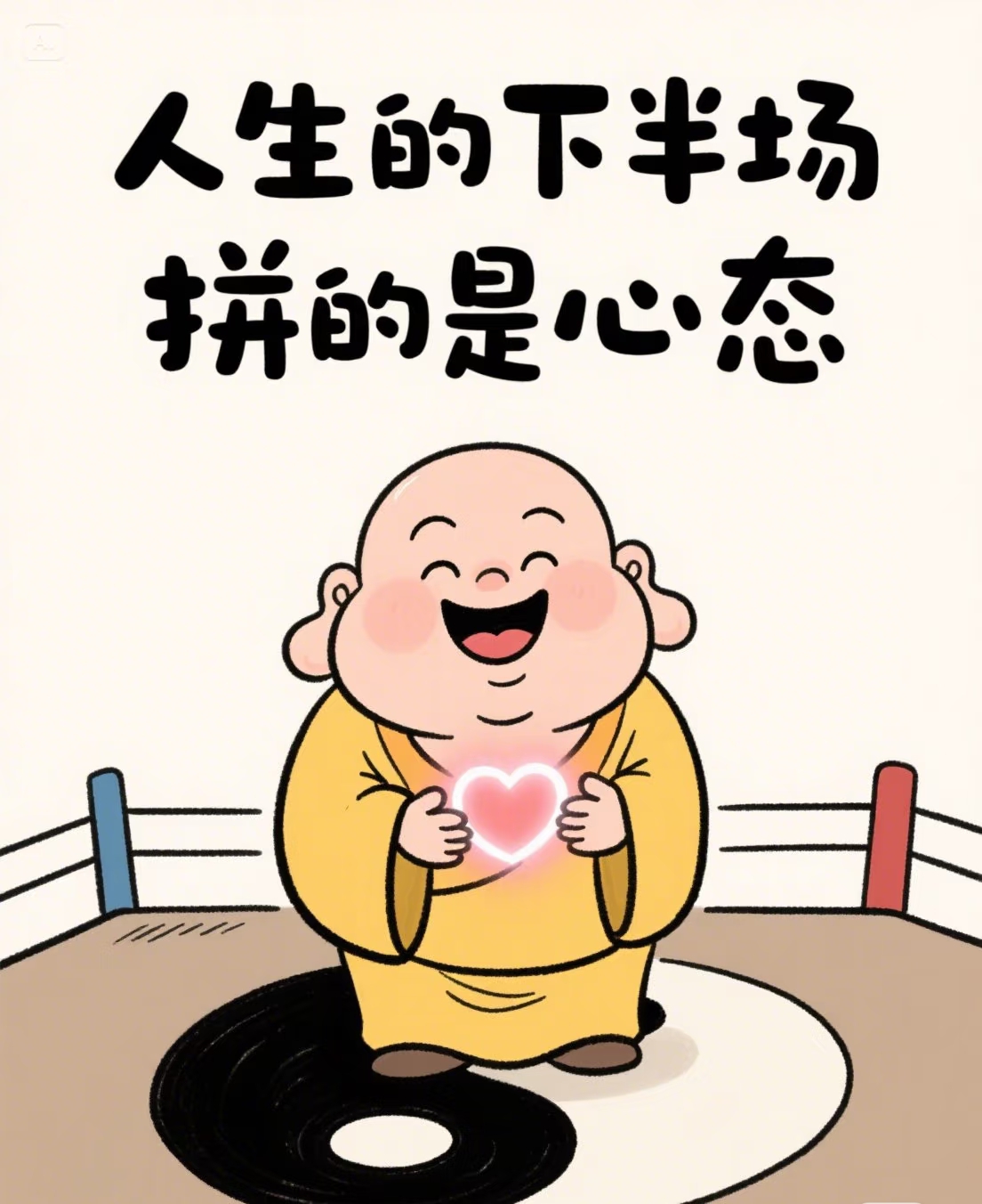 治愈系# #治愈系笑对人生积极乐观图片好心态又幽默的图片正能量幽 