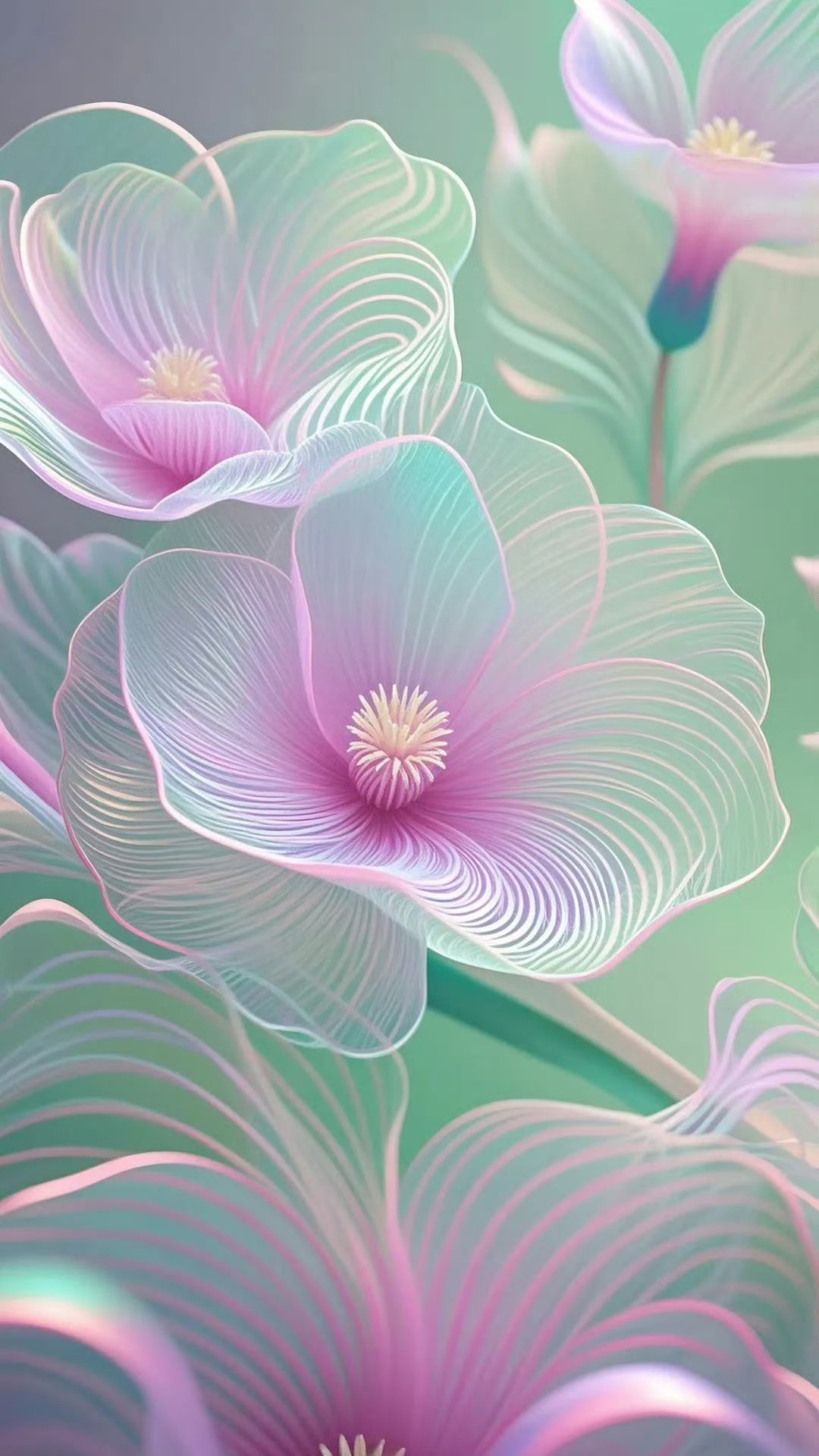 哇,这些花朵的绚丽色彩真是太让人着迷了!