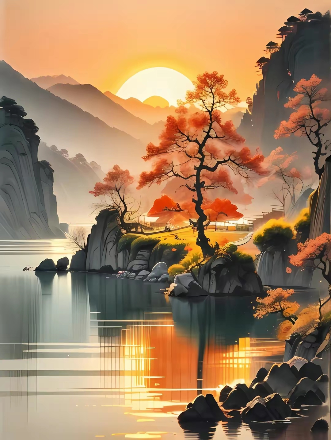 "登顶山水之韵,感受瀑布的倾诉90.