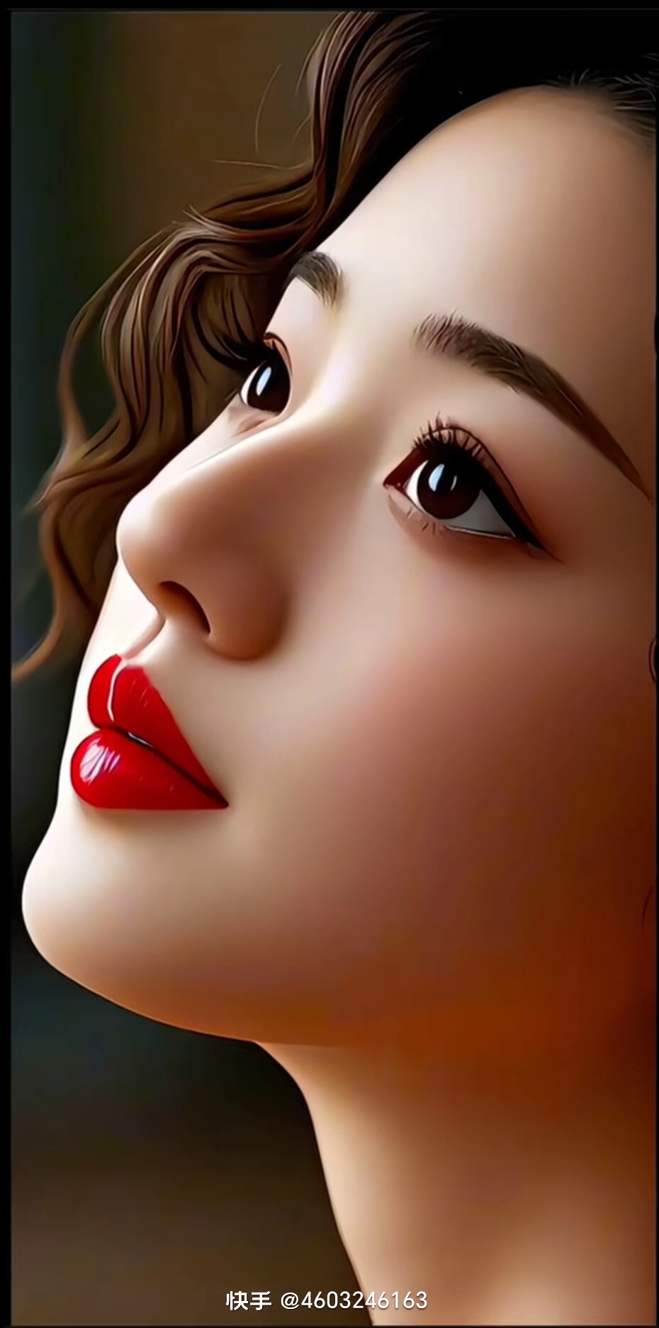 双眸剪水含情处,浅笑嫣然入梦来. 莲步轻移香满径,罗裙飘逸韵盈怀