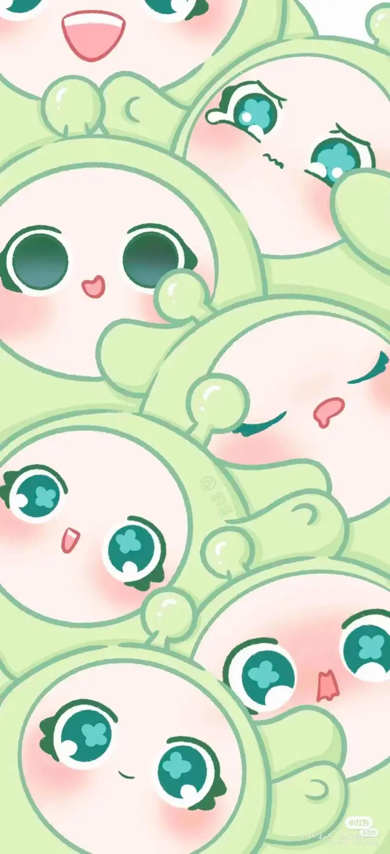 蛋仔派对五小只手机壁纸