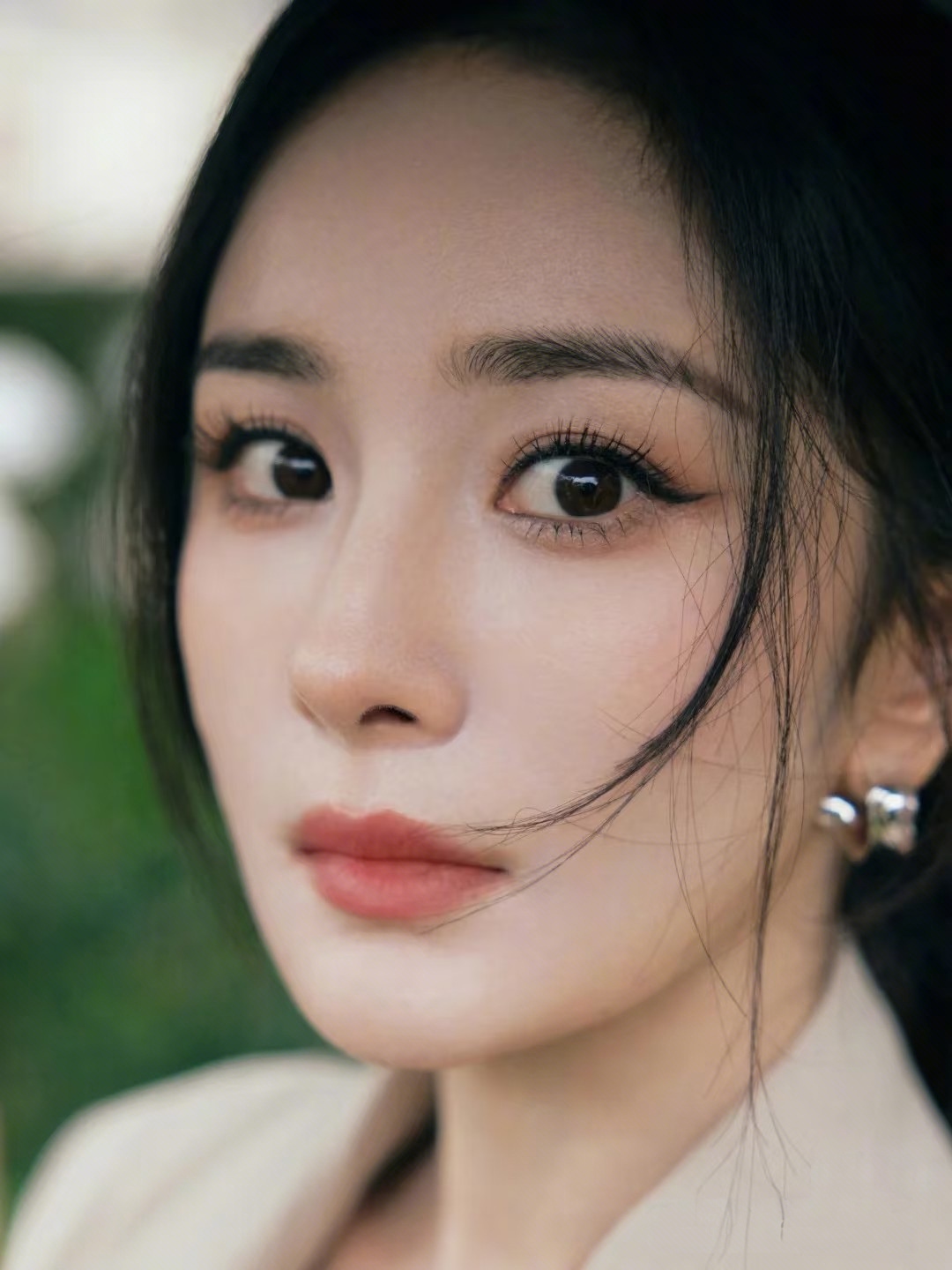 四个都是大眼睛宽双双眼皮美女杨幂眼睛图片一对眼睛的特写大眼睛美女