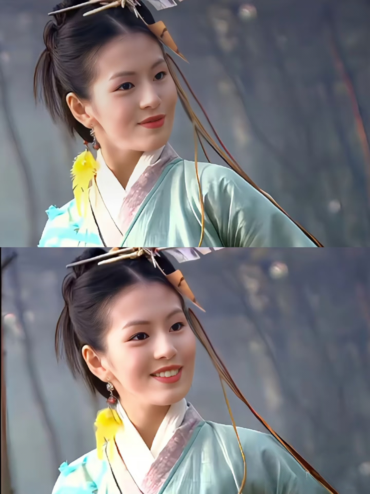 单纯的俏皮少女咋变成这样了?  这样美丽?