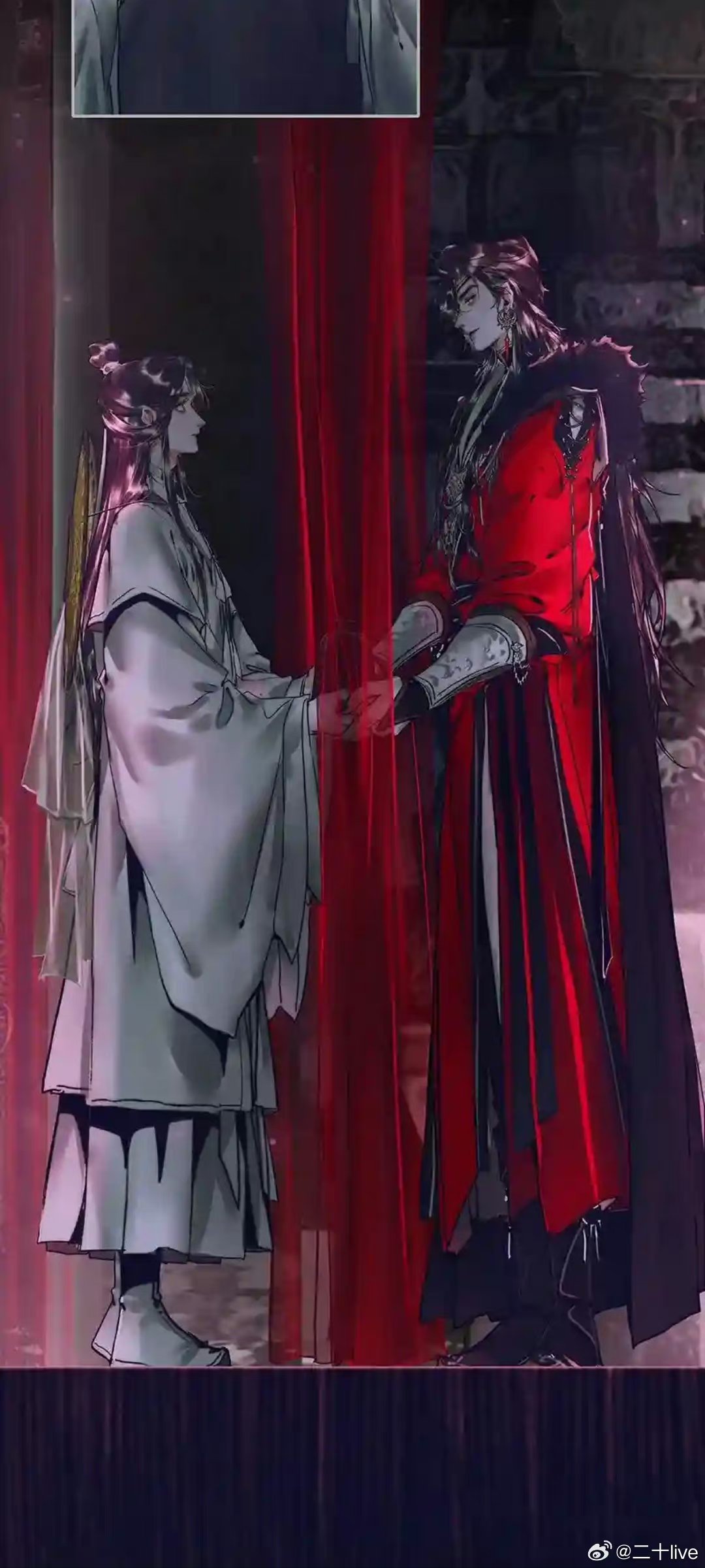 不同版本的天官赐福花怜摇骰子名场面