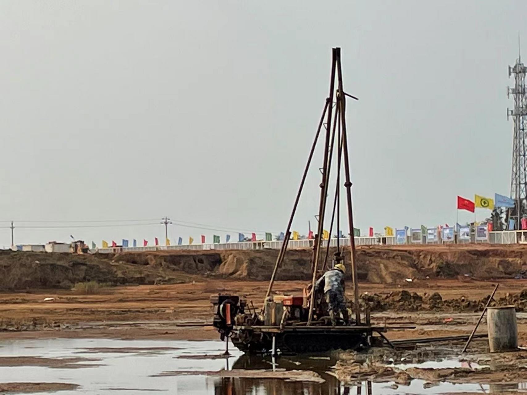 乌石油田群乌石终端详勘作业接近尾声.