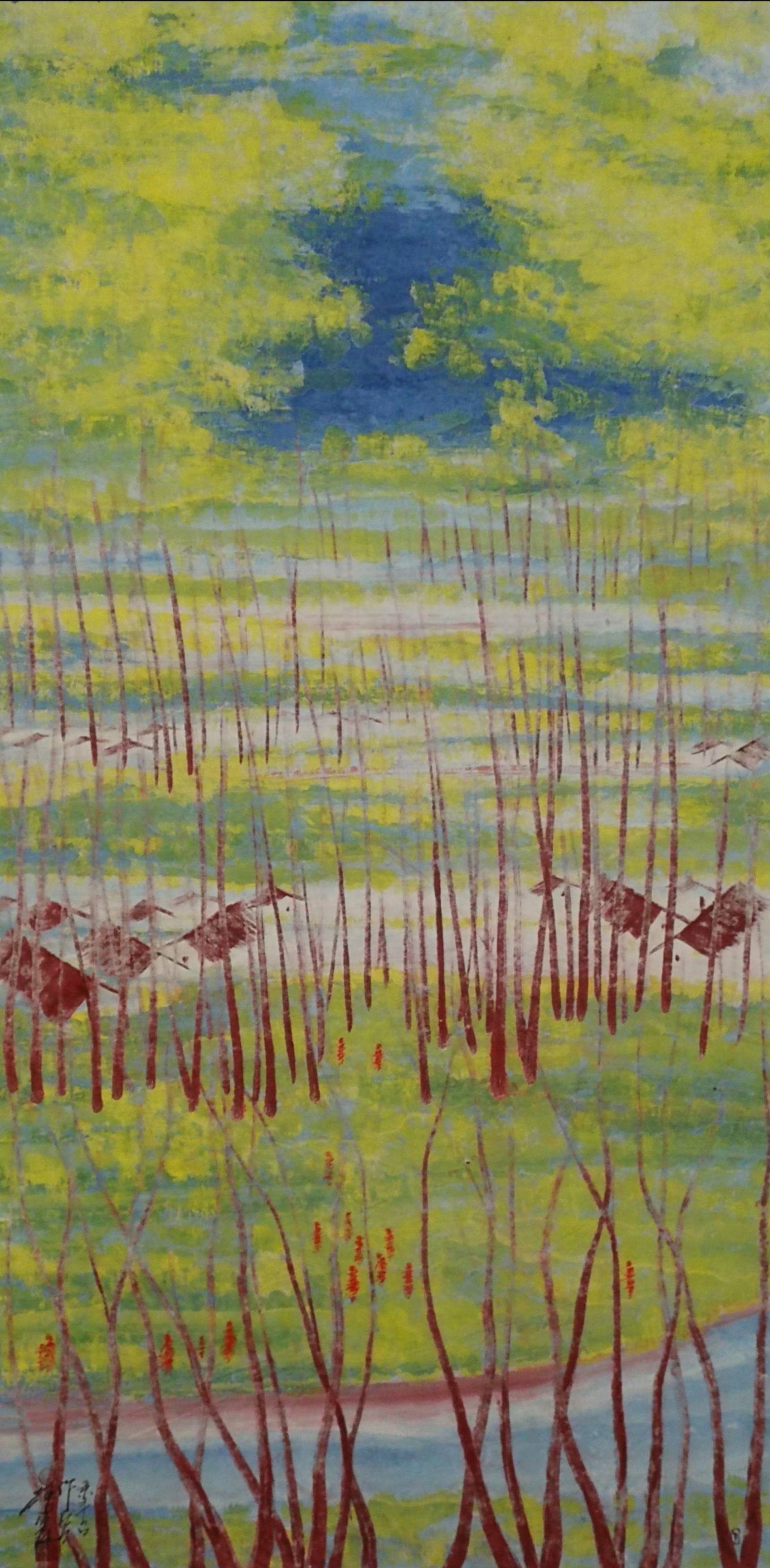 薛宣林网上画展 相对画派海洋画派创始人薛宣林 相对画派:具象与抽象