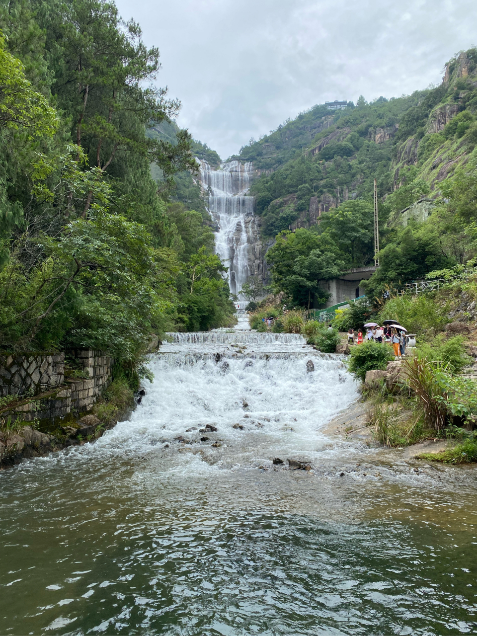 0714 天台山大瀑布