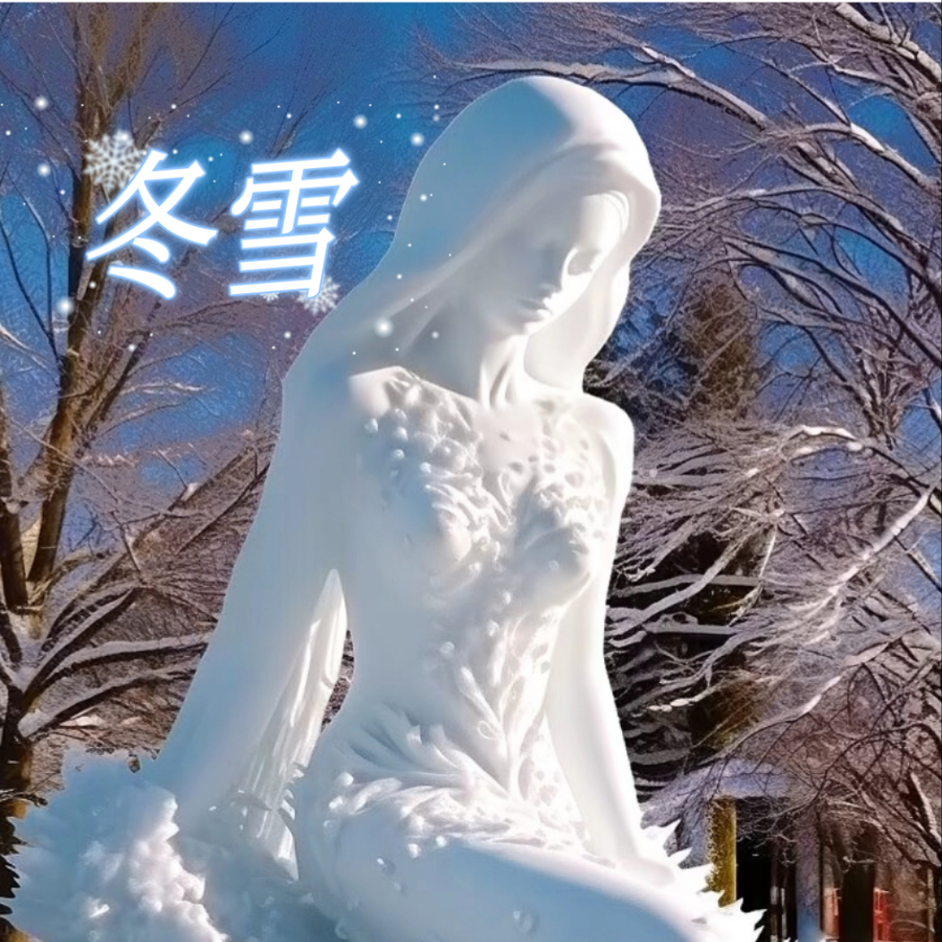 为什么总要带哈尔滨冰雕女人图片冰雕美女剑河仰阿莎女神下雪天图片