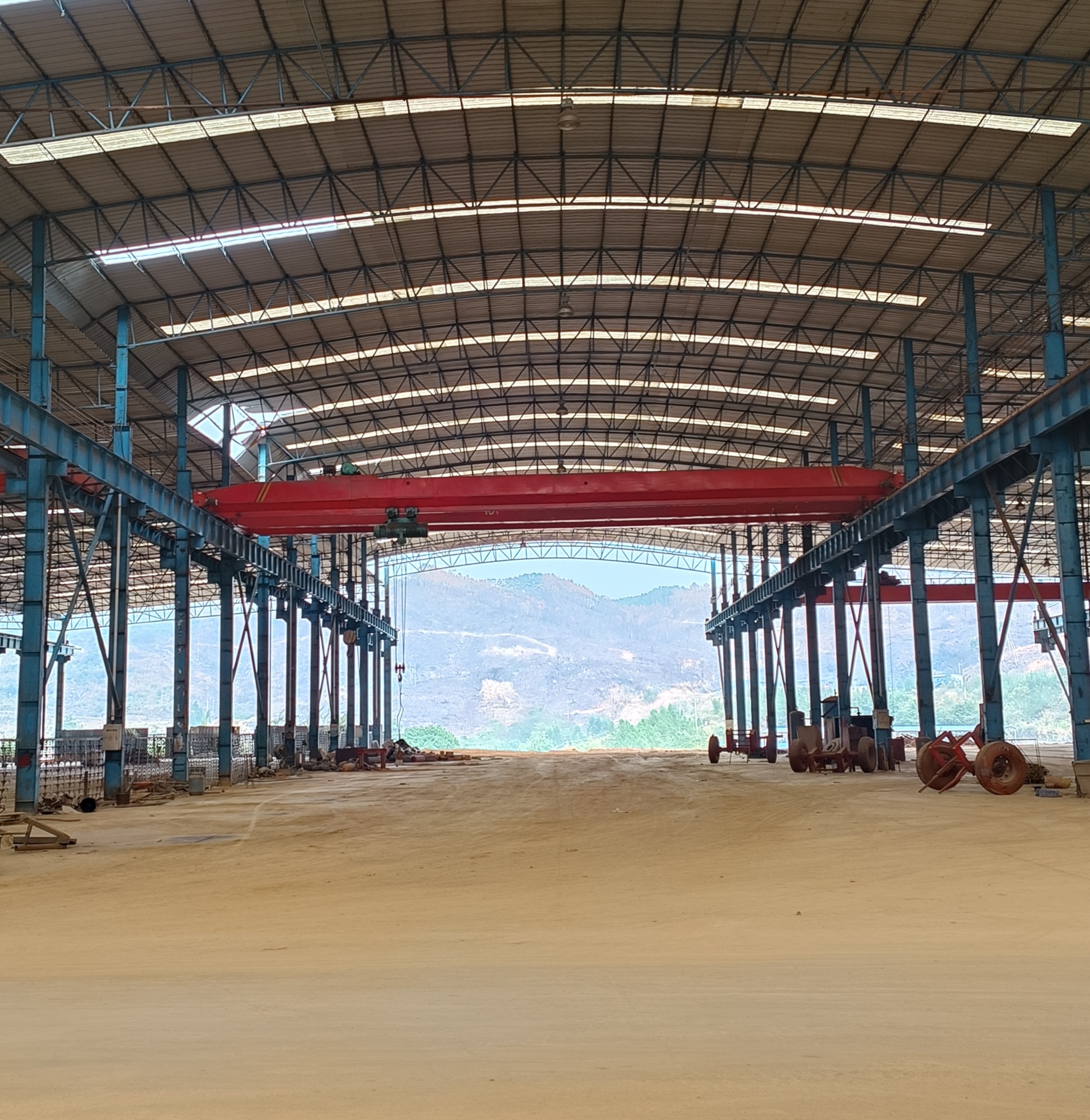 韶关曲江重工10万㎡钢结构厂房,位于韶关市曲江区马坝大道北128号盛誉