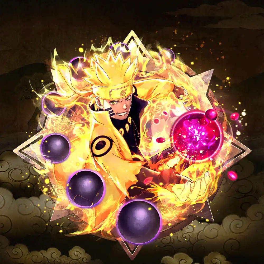 六道仙人模式下的鸣人帅帅帅