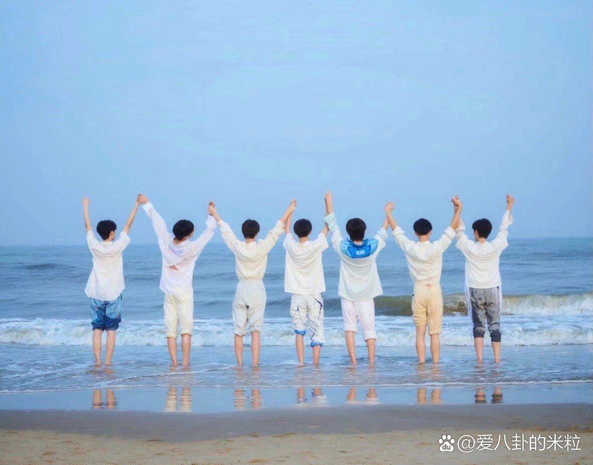 时代少年团稀有合照来了!