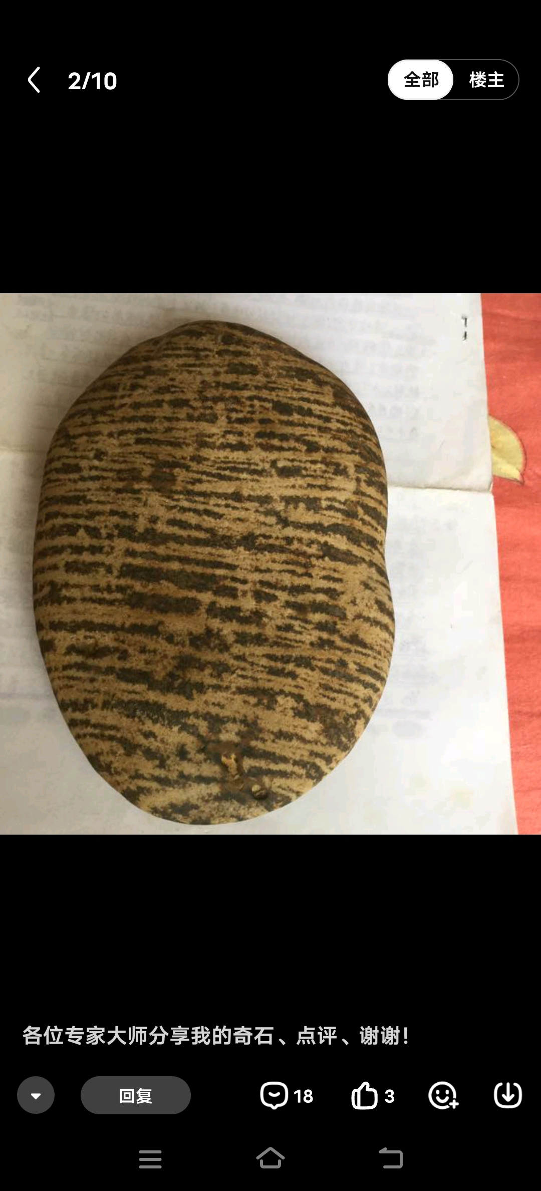 多年前捡的碳质无球粒金刚石陨石,星友们点评