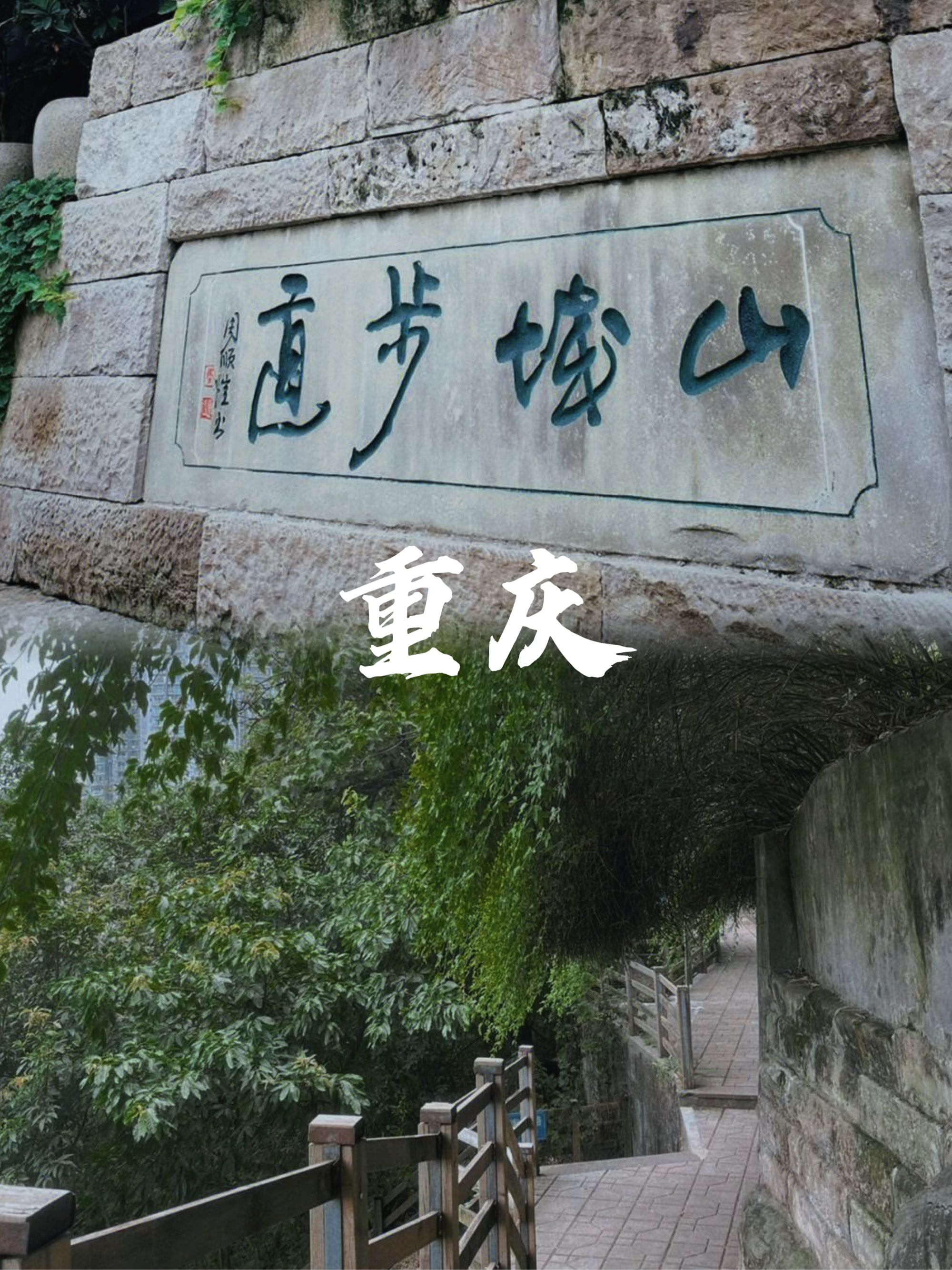 重庆山顶道图片