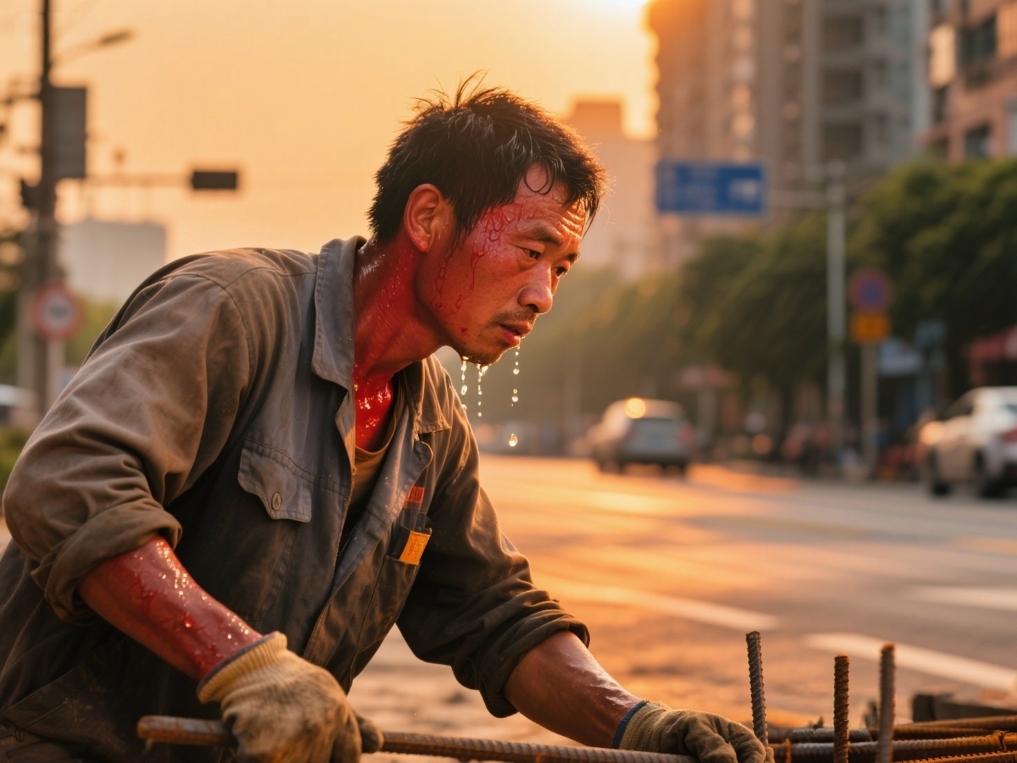《12小时换窝囊费,这届打工人的夏天太难了》 烈日当空,空调外机嗡嗡