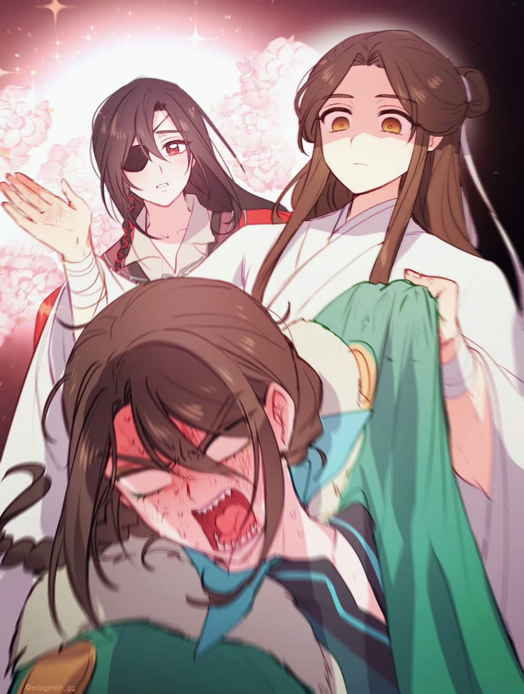 "戚容,怎么又挨打了啊?"#天官赐福