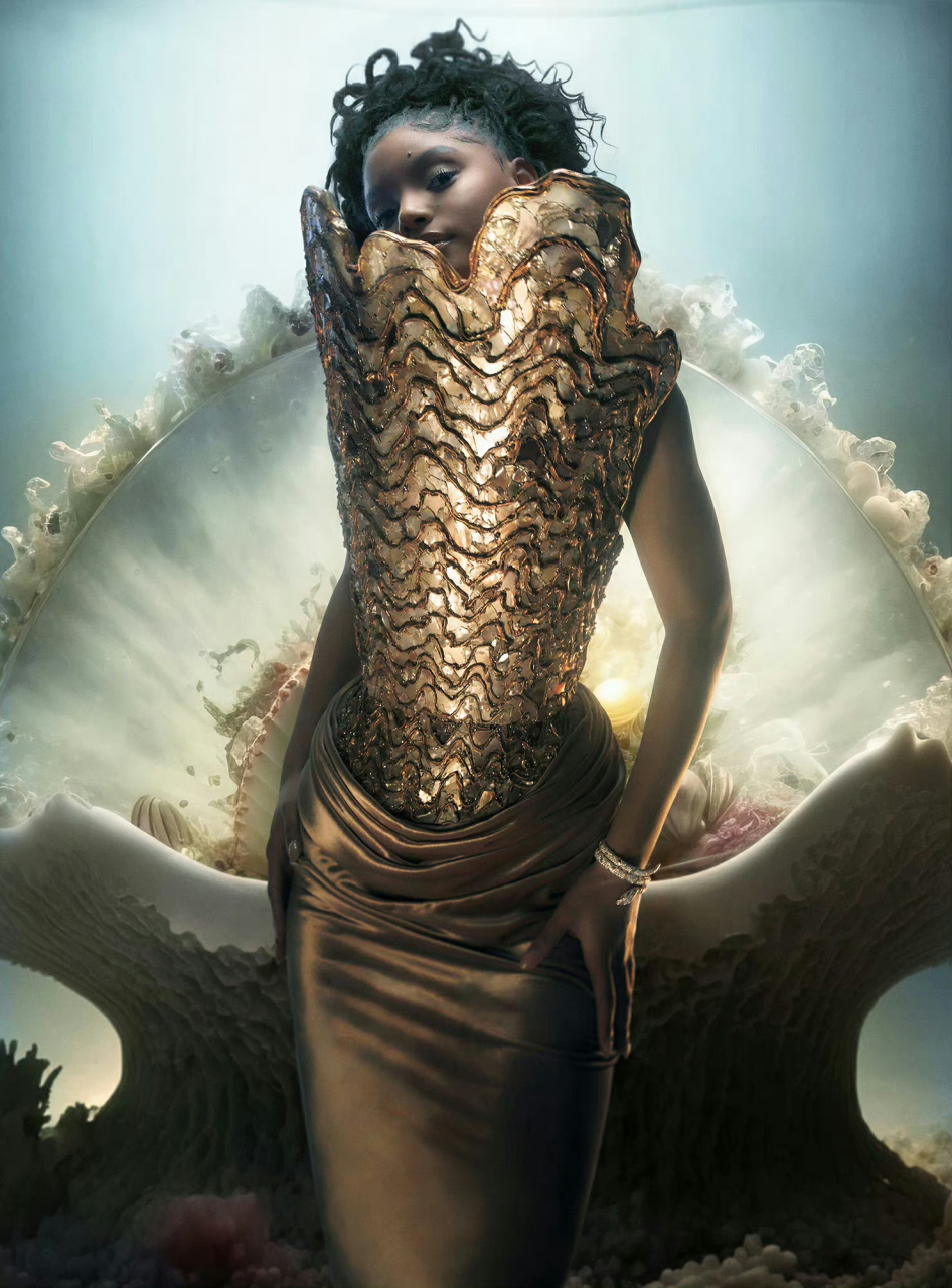 v magazine summer 2023  "小美人鱼"上映在即,主演halle bailey 杂志