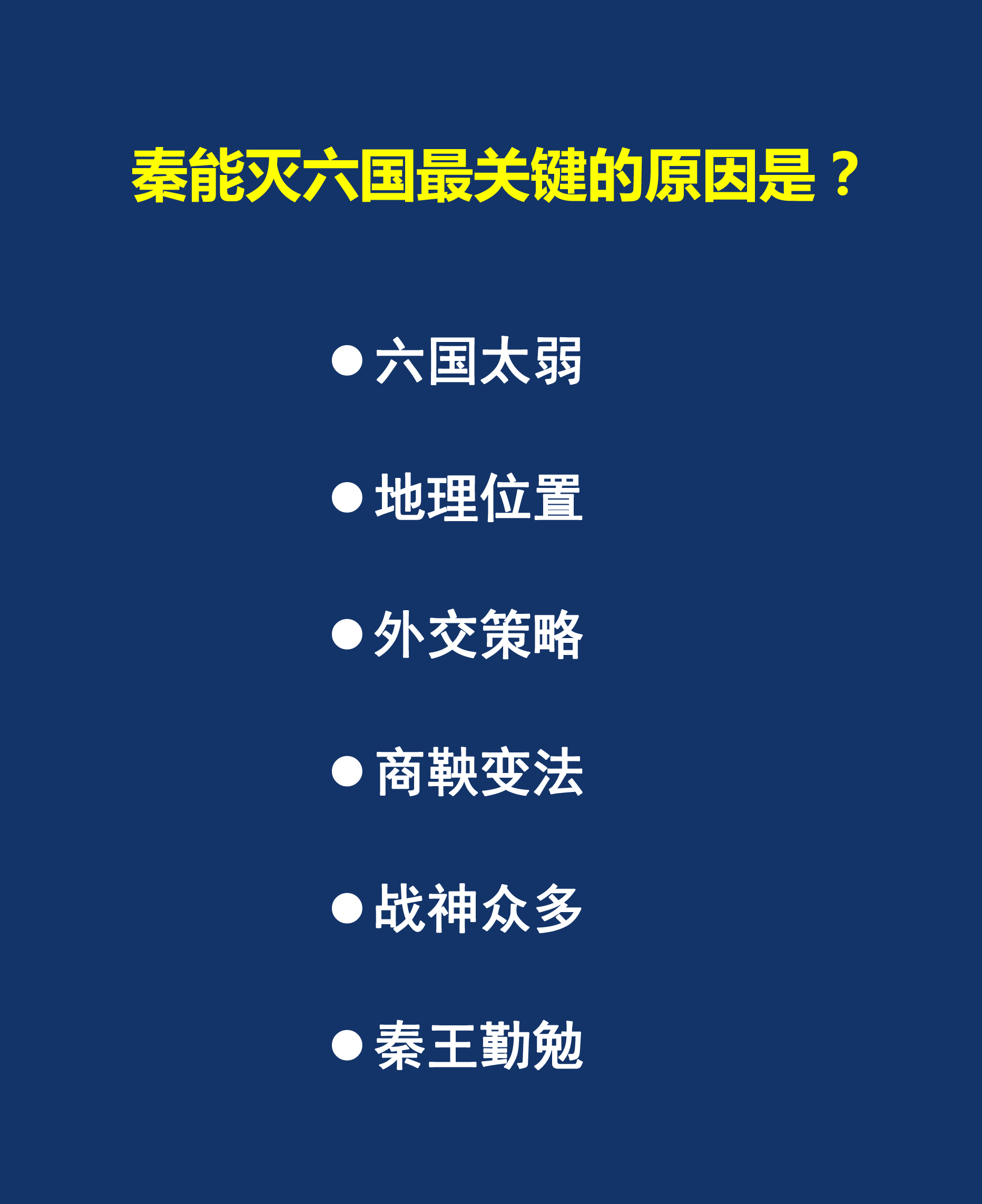 秦灭六国的背景图片